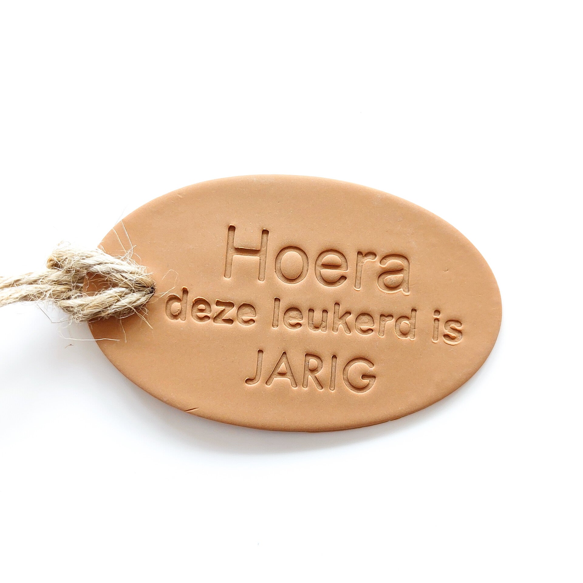 Cadeaulabel 'Hoera'