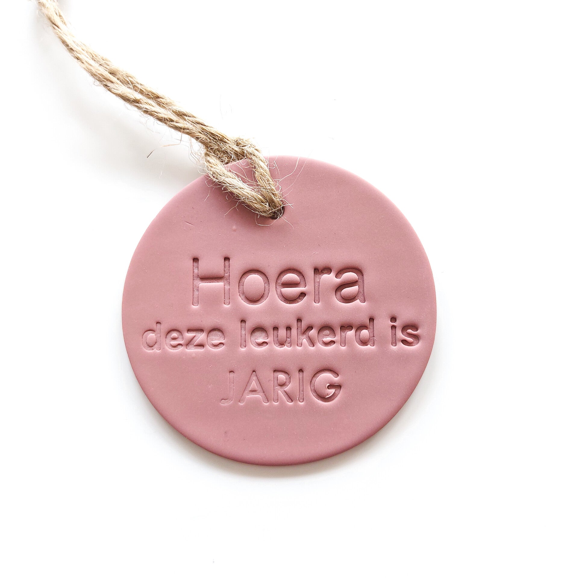 Cadeaulabel 'Hoera'