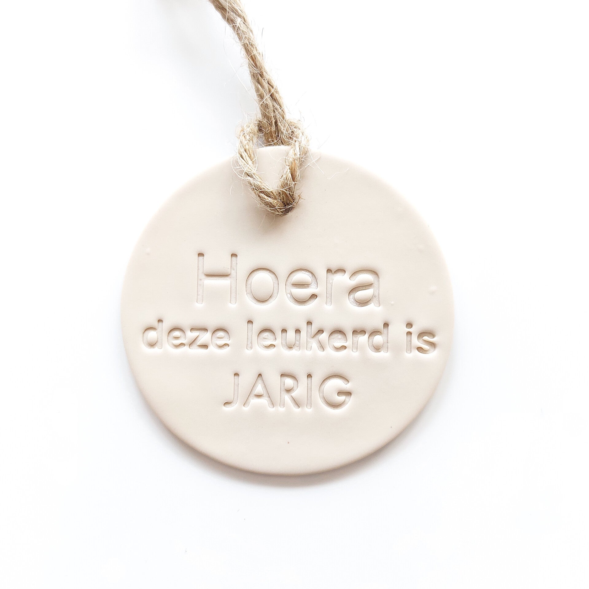 Cadeaulabel 'Hoera'