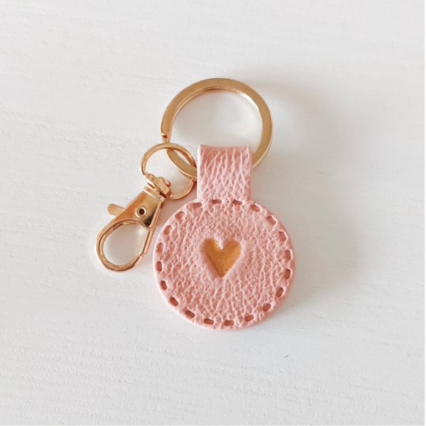 Sleutelhanger Hart | peach