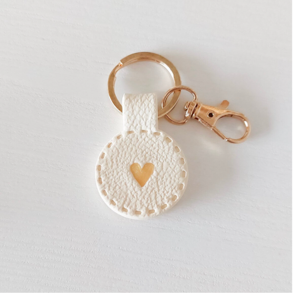 Sleutelhanger Hart | sahara licht