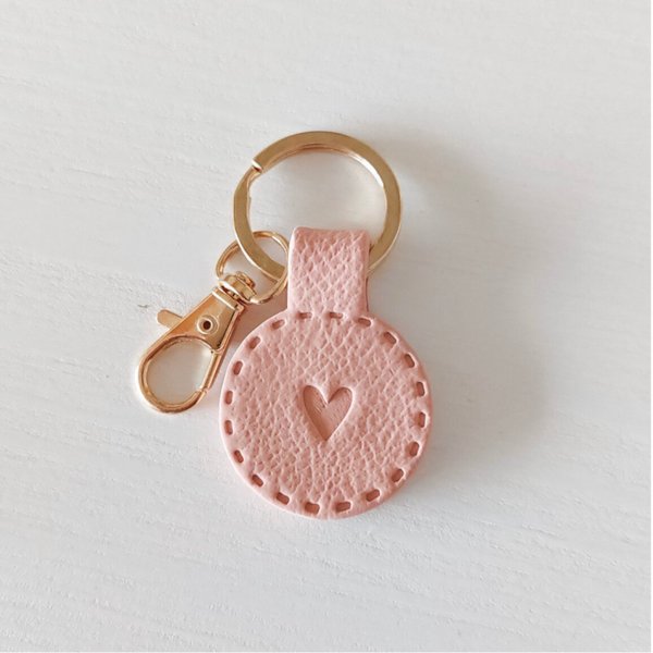 Sleutelhanger Hart | peach