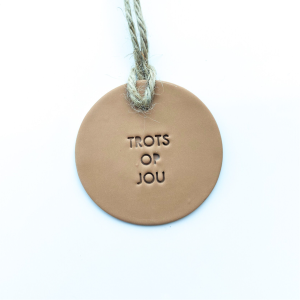 Cadeaulabel 'Trots'