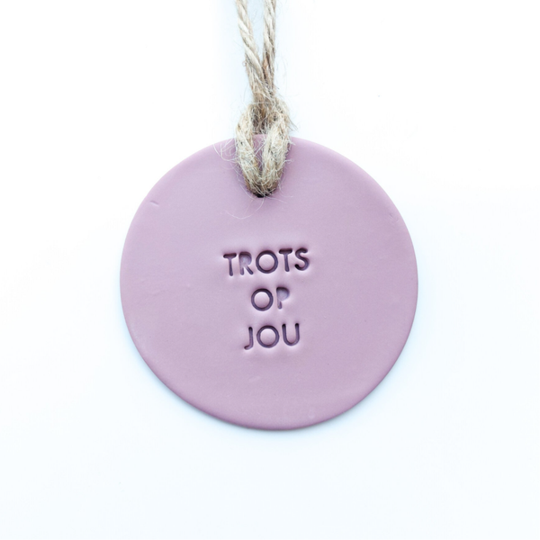 Cadeaulabel 'Trots'