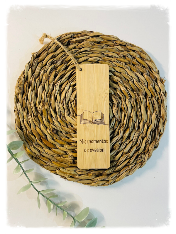 MARCAPÁGINAS BAMBÚ