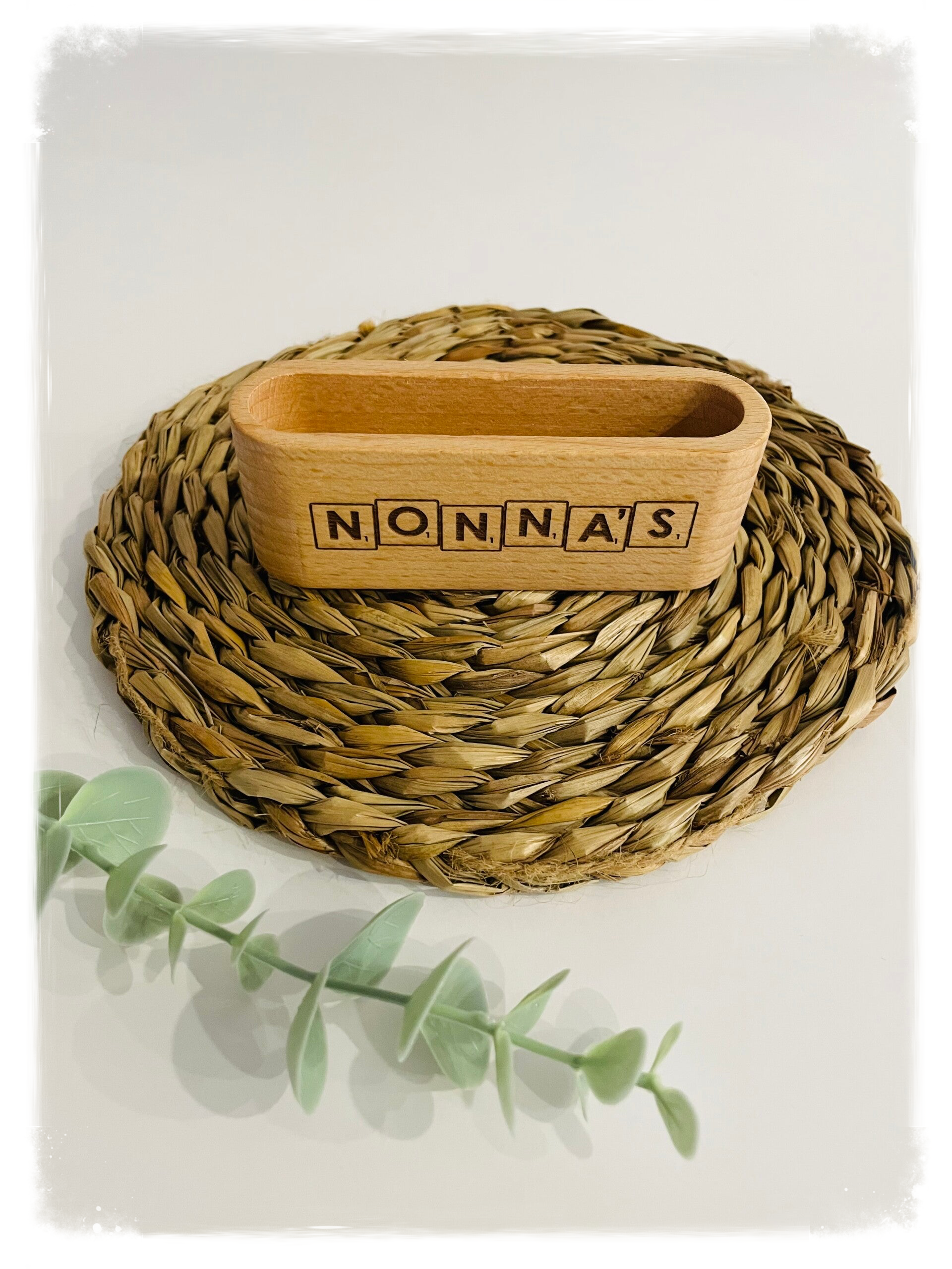 SOPORTE OVALADO TARJETAS LOGOTIPO