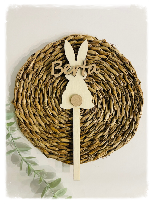 TOPPER SILUETA CONEJITO 2