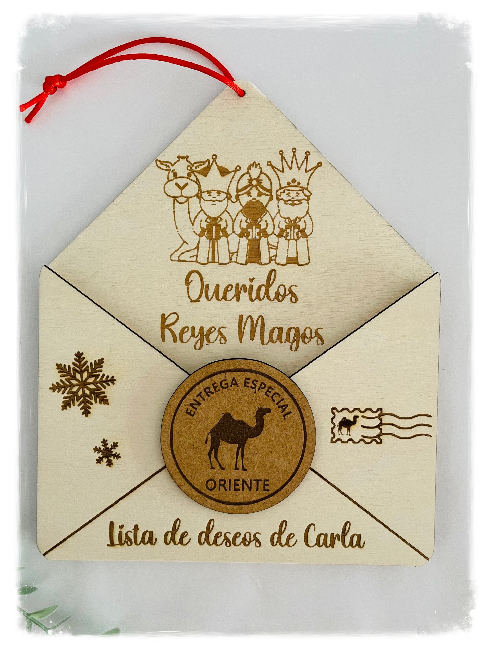 CARTA MADERA REYES MAGOS