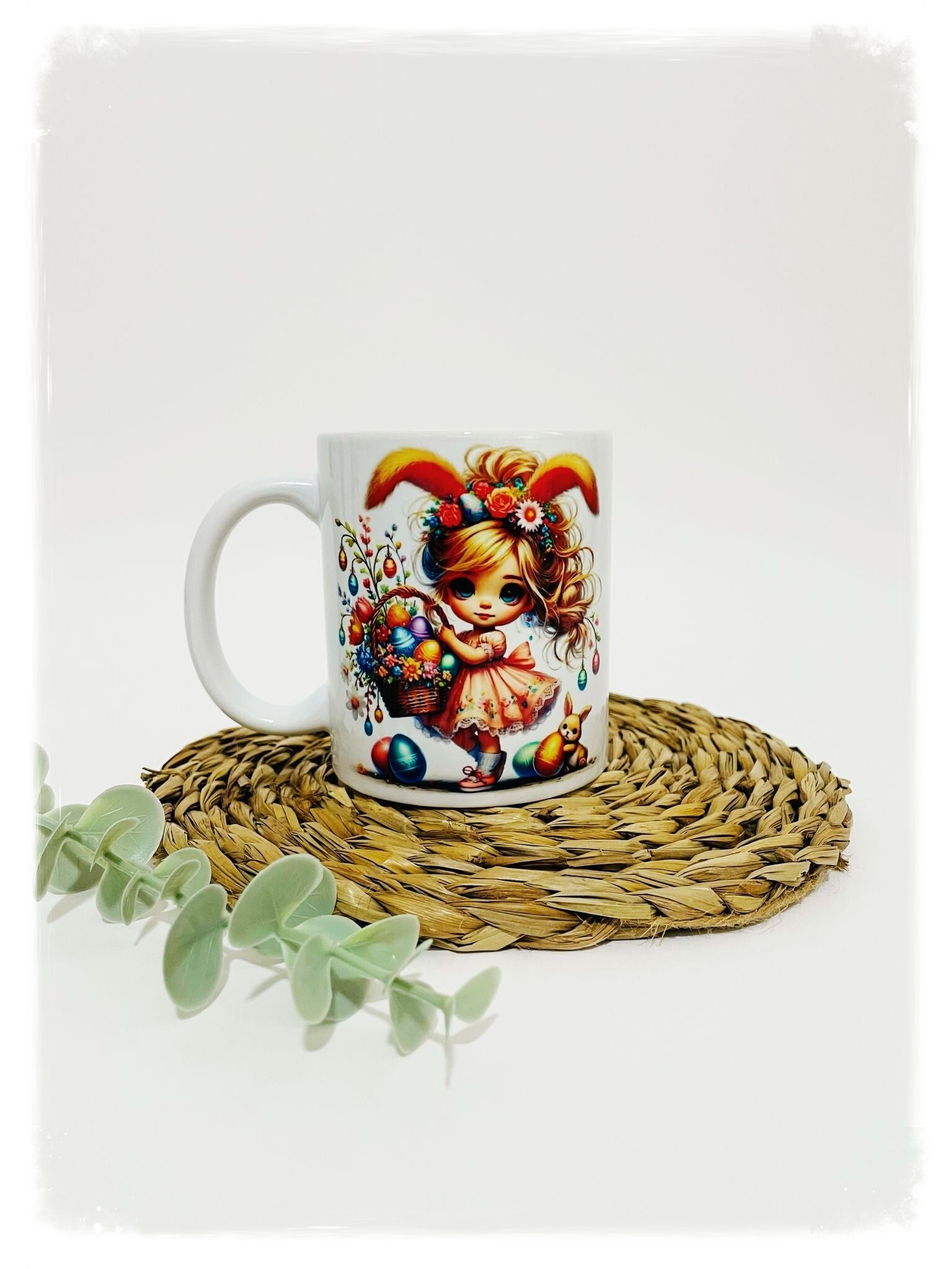 TAZA NIÑA PASCUA