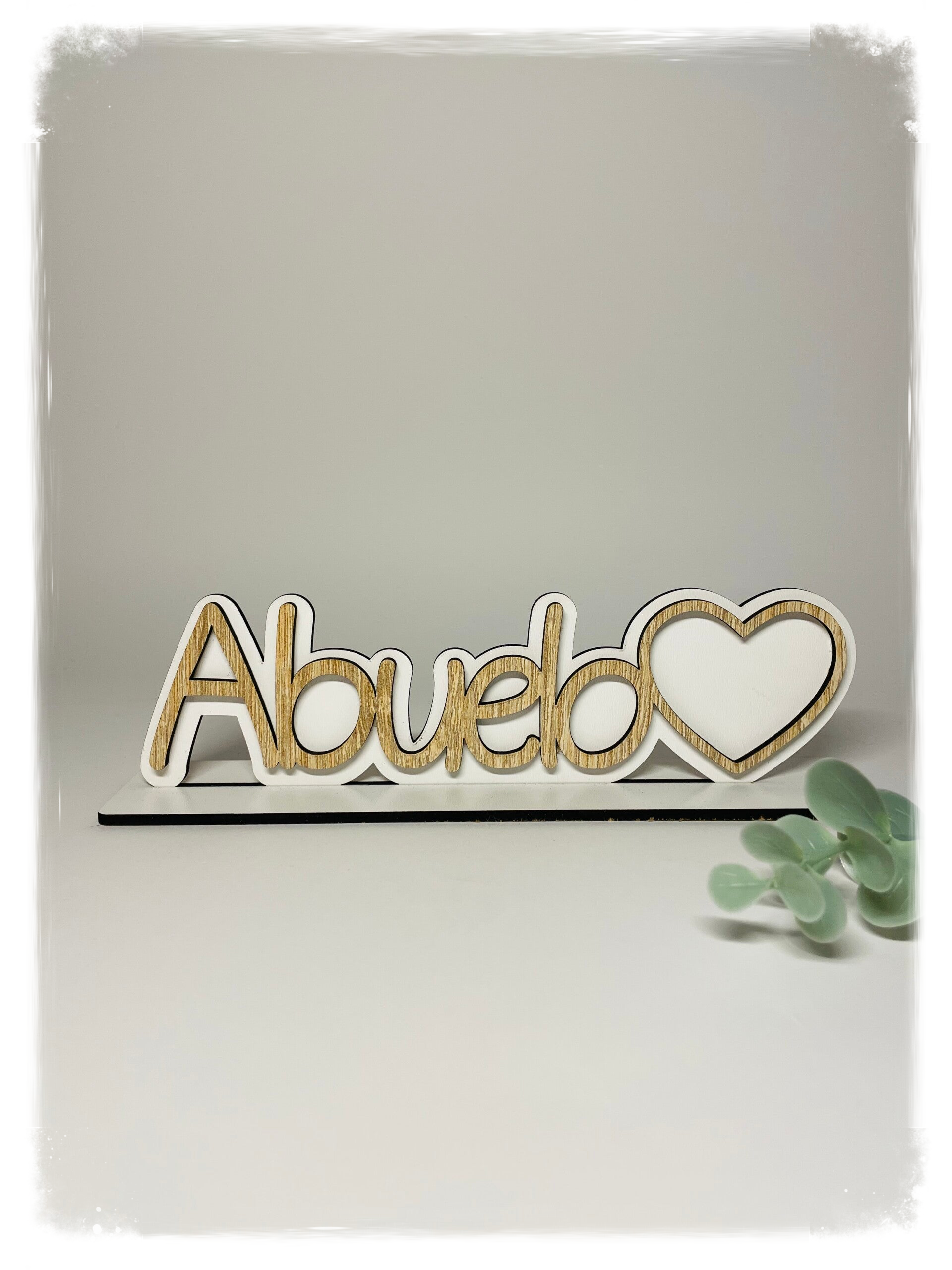 PLACA RELIEVE ABUELO