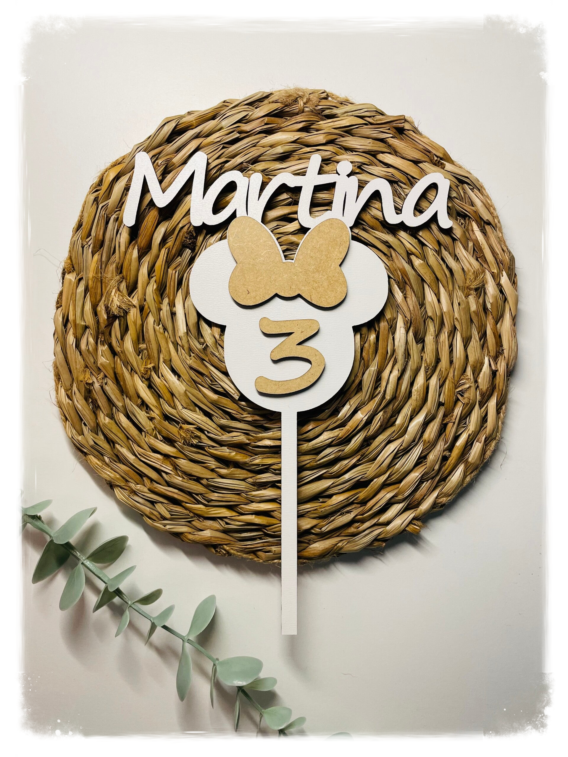 TOPPER BLANCO MINNIE