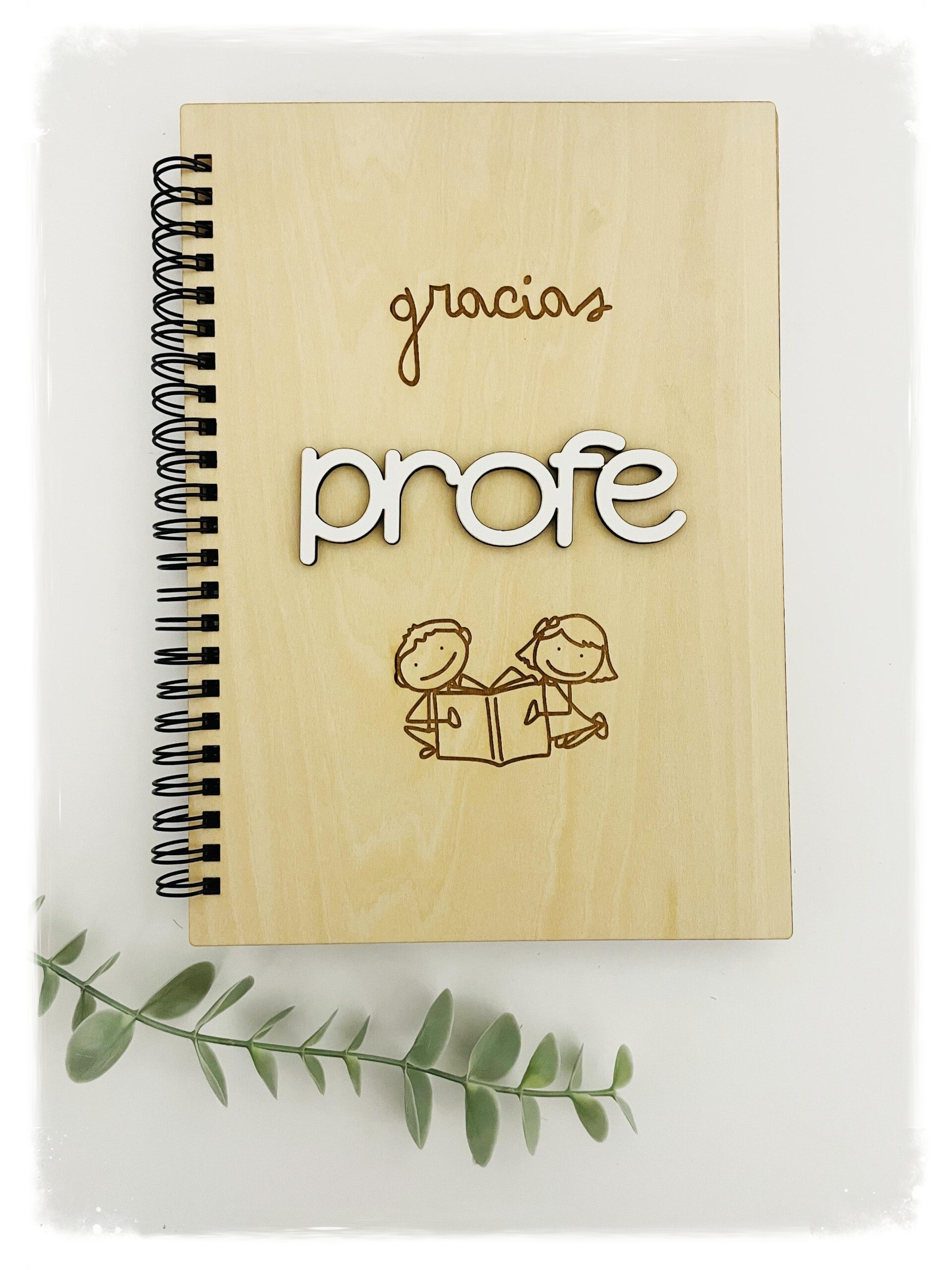 LIBRETA MADERA PROFE DINA5