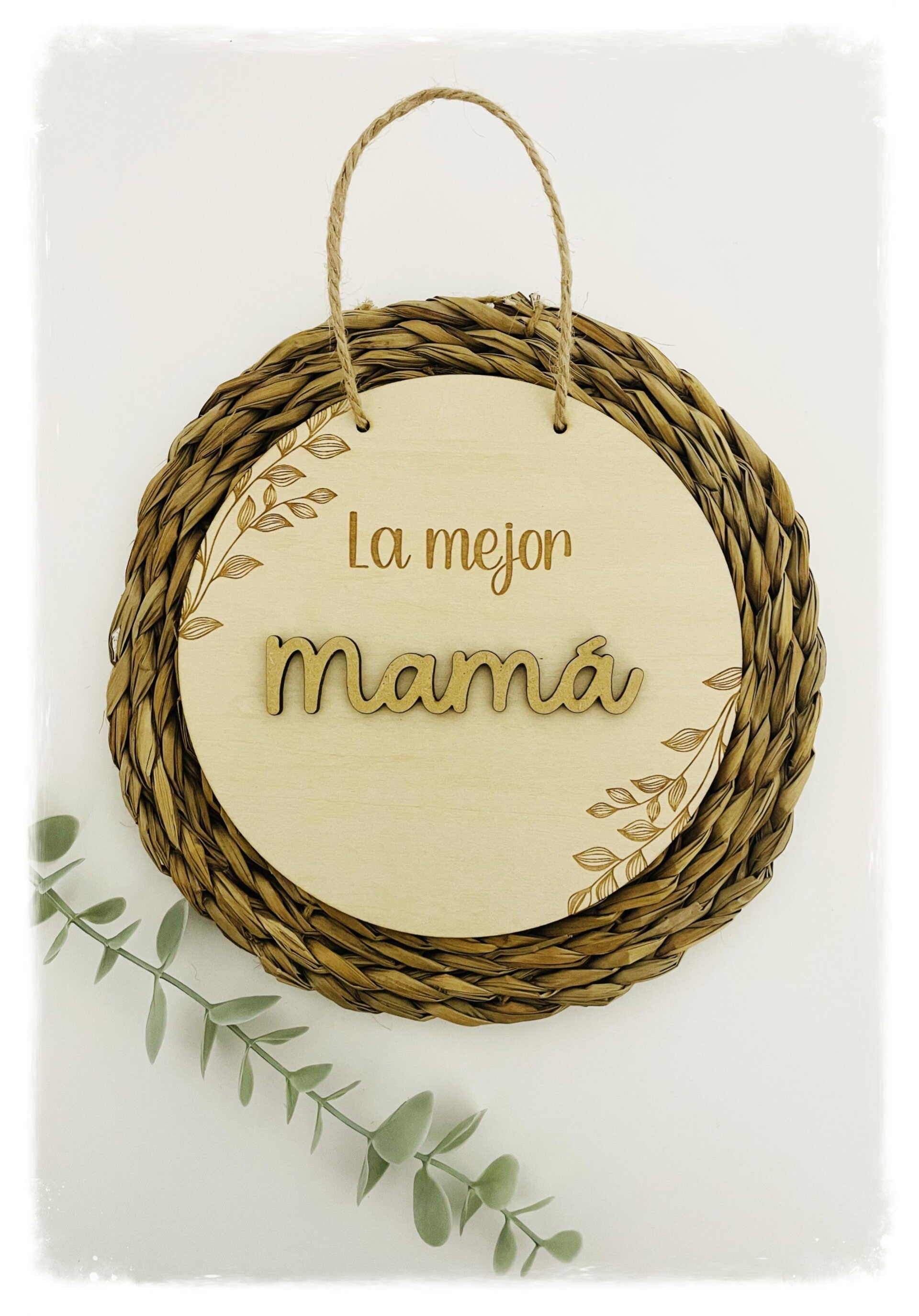 PLACA REDONDA MAMÁ