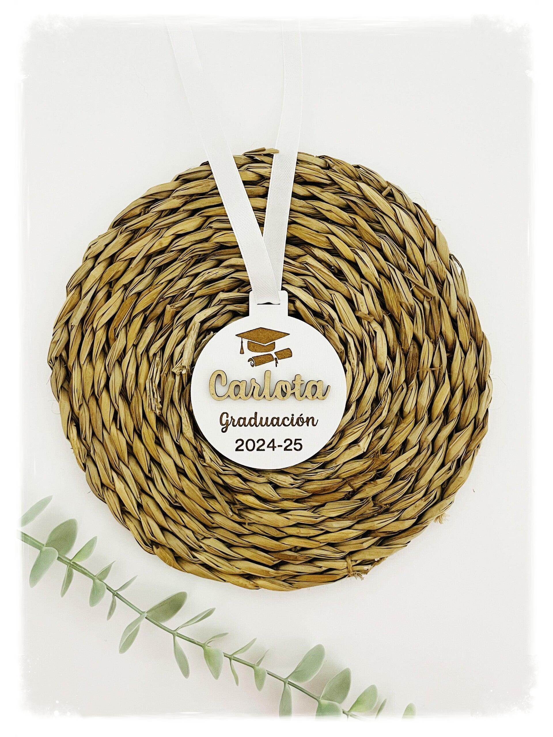 MEDALLA DE MADERA PERSONALIZADA