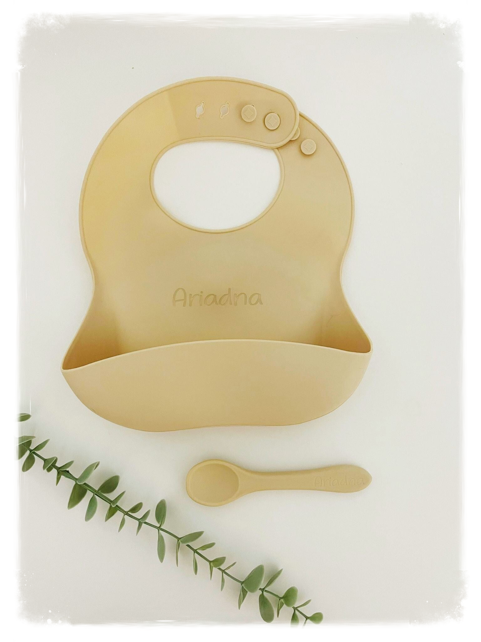 PACK BABERO Y CUCHARA SILICONA