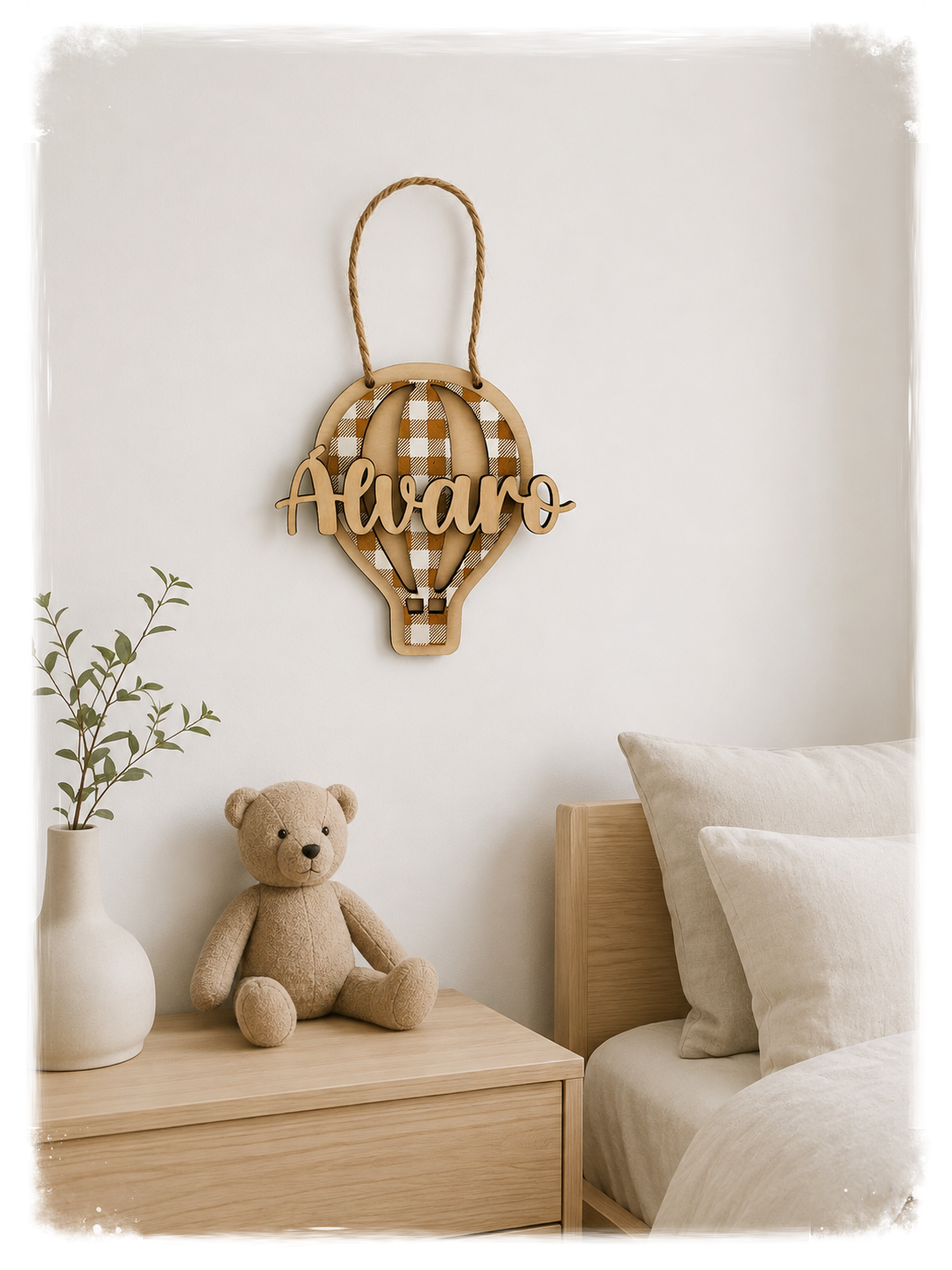 PLACA GLOBO VICHY