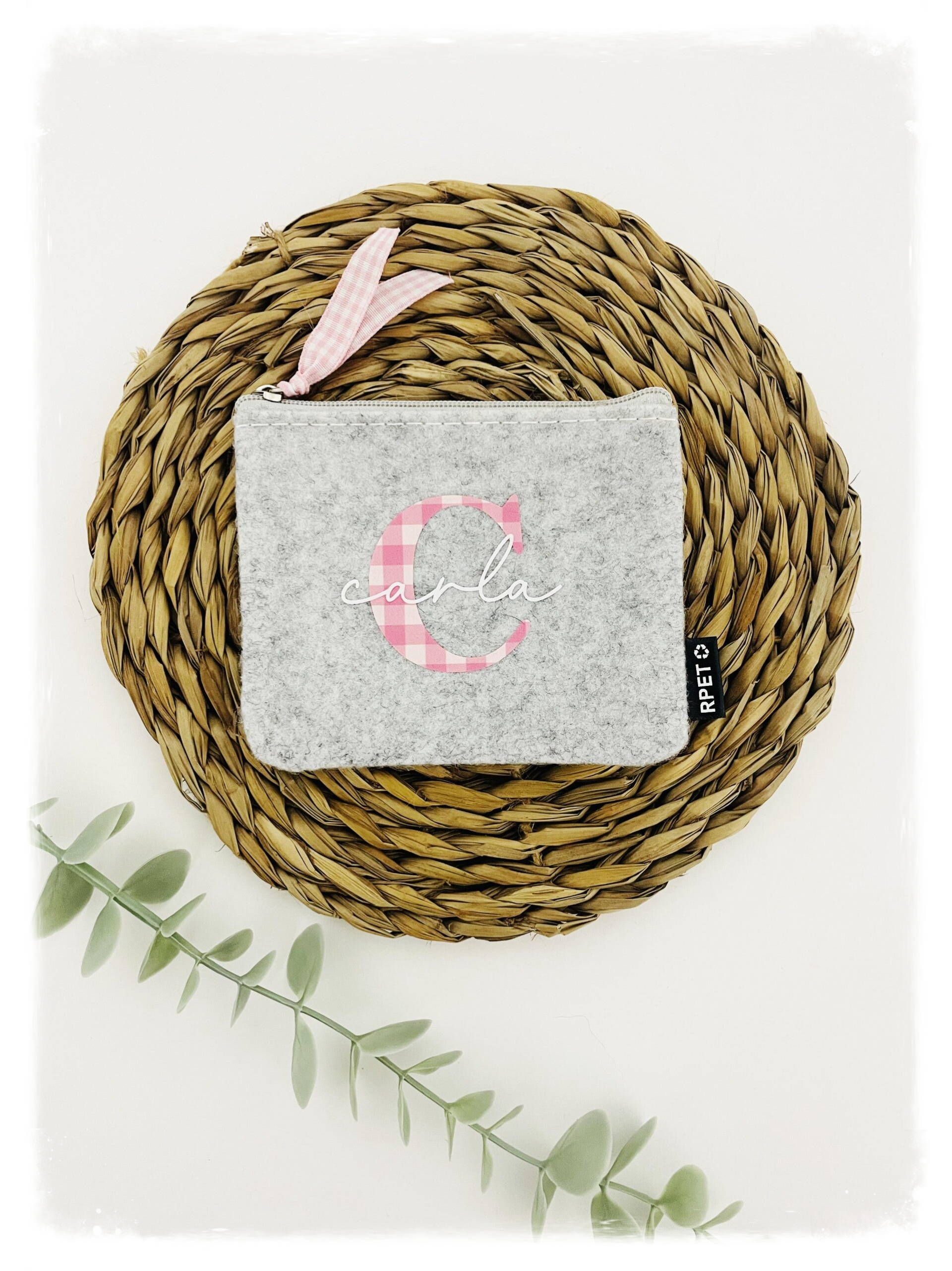 MONEDERO FIELTRO vichy