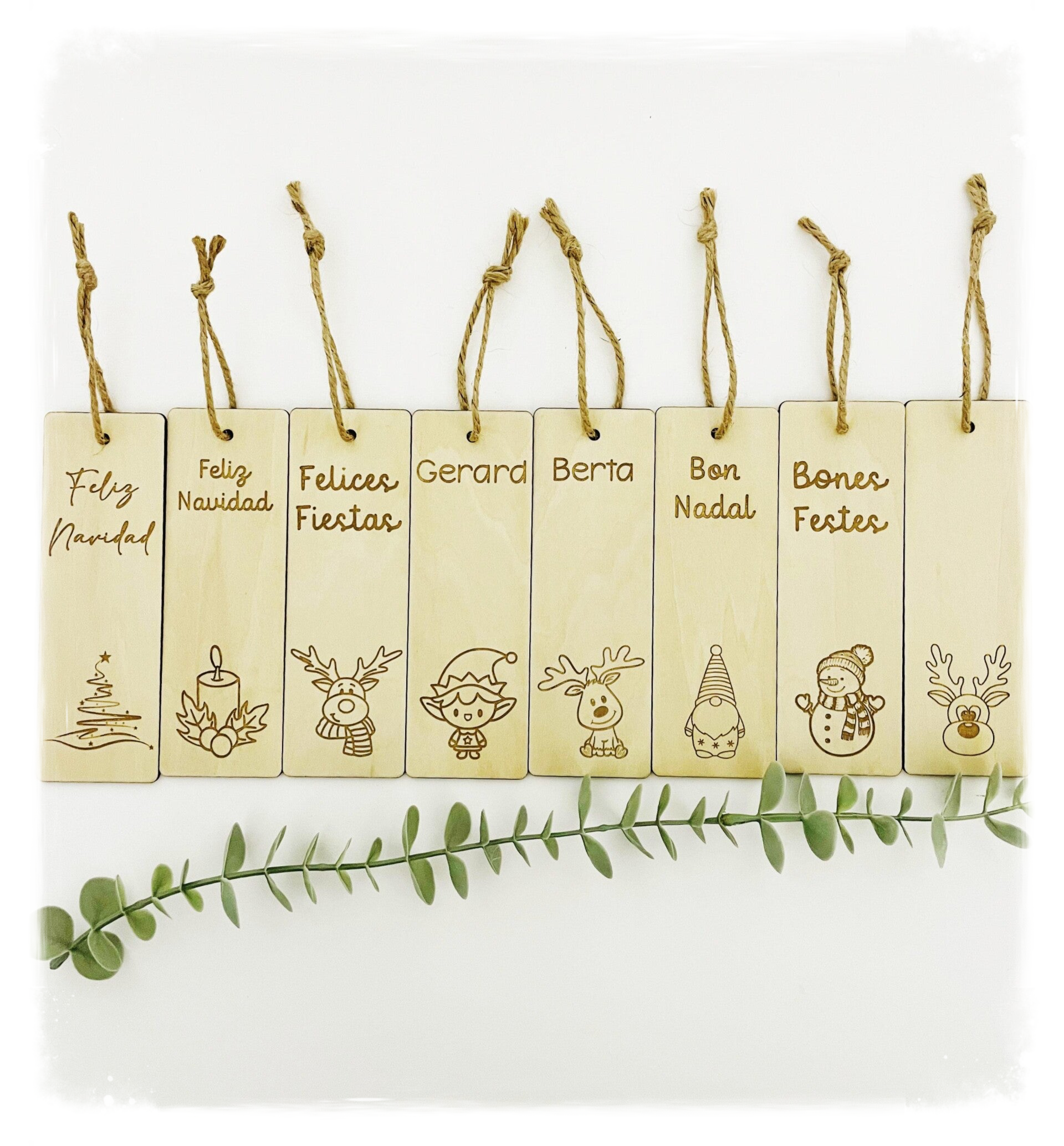 MARCAPÁGINAS/ PUNTO DE LIBRO NAVIDAD varios modelos