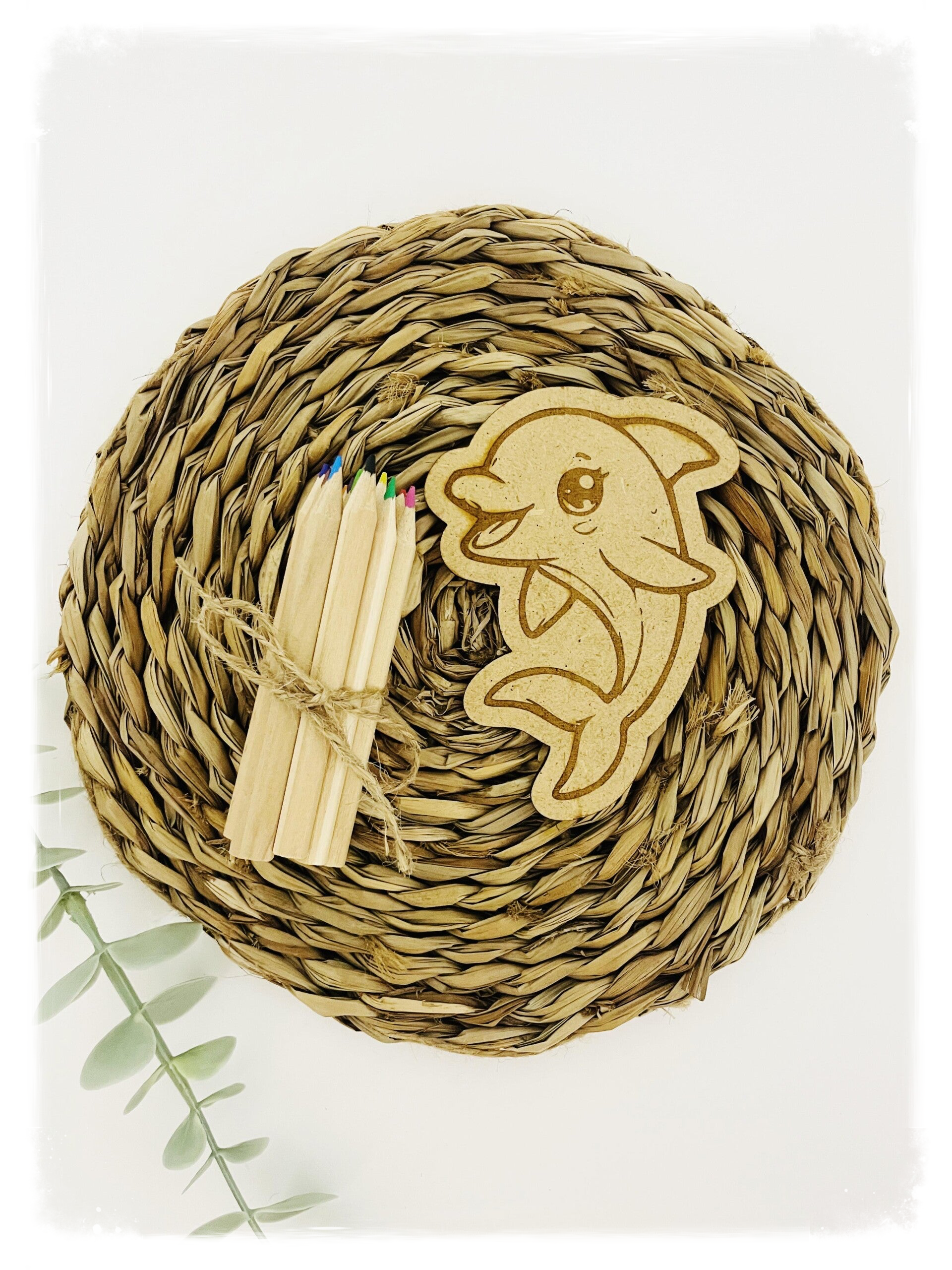 FIGURA MADERA PARA COLOREAR