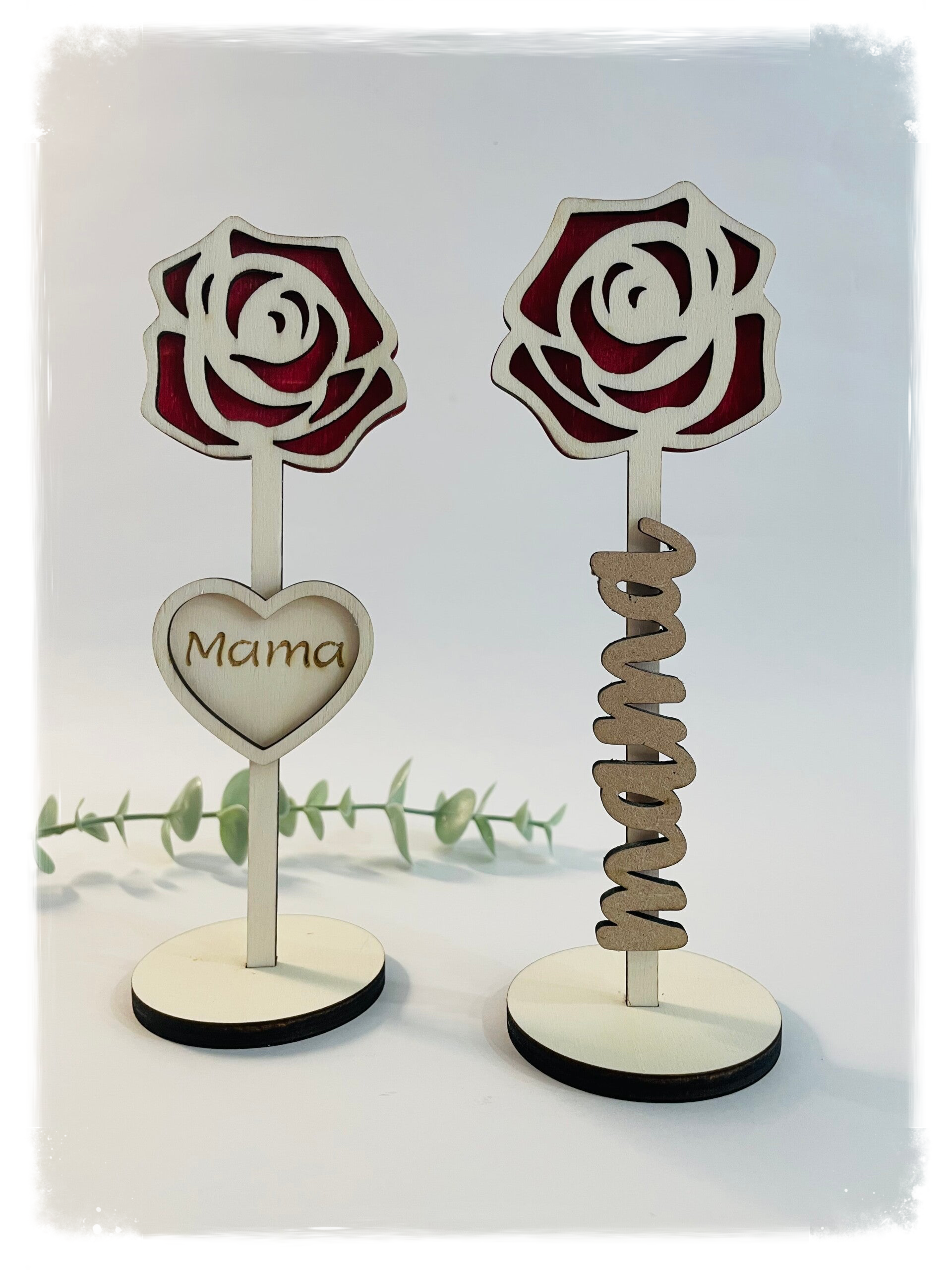 ROSA DE MADERA MAMÁ