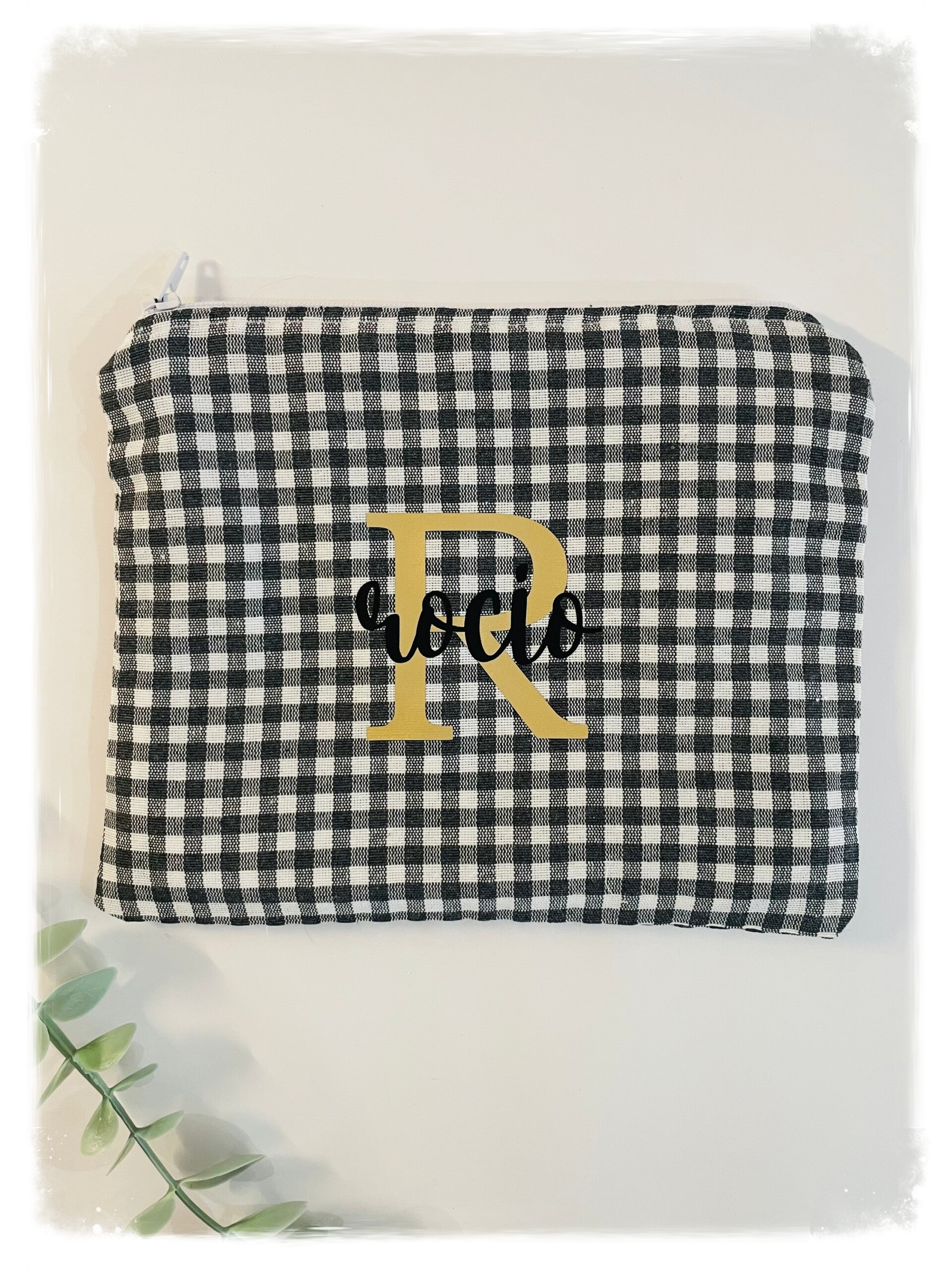 NECESER PLANO VICHY Negro