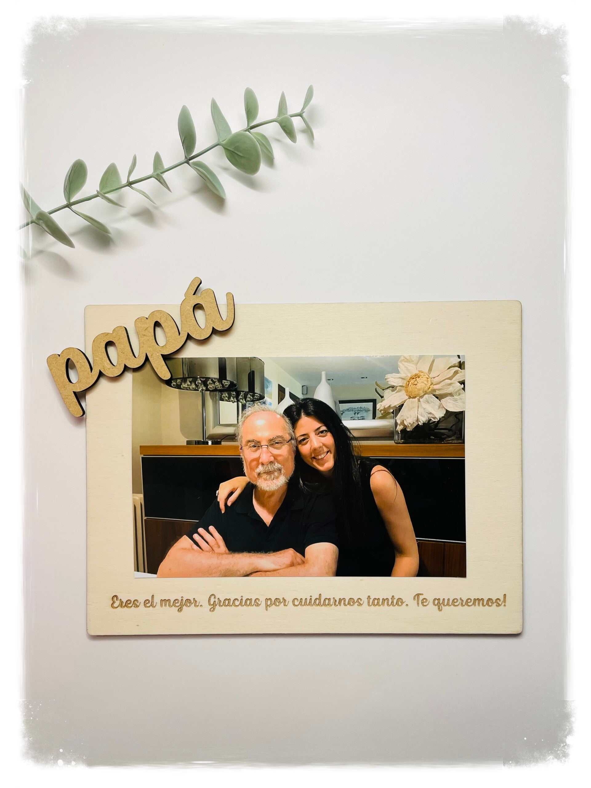 PLACA FOTOGRAFÍA PAPÁ