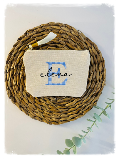 MONEDERO ALGODÓN vichy