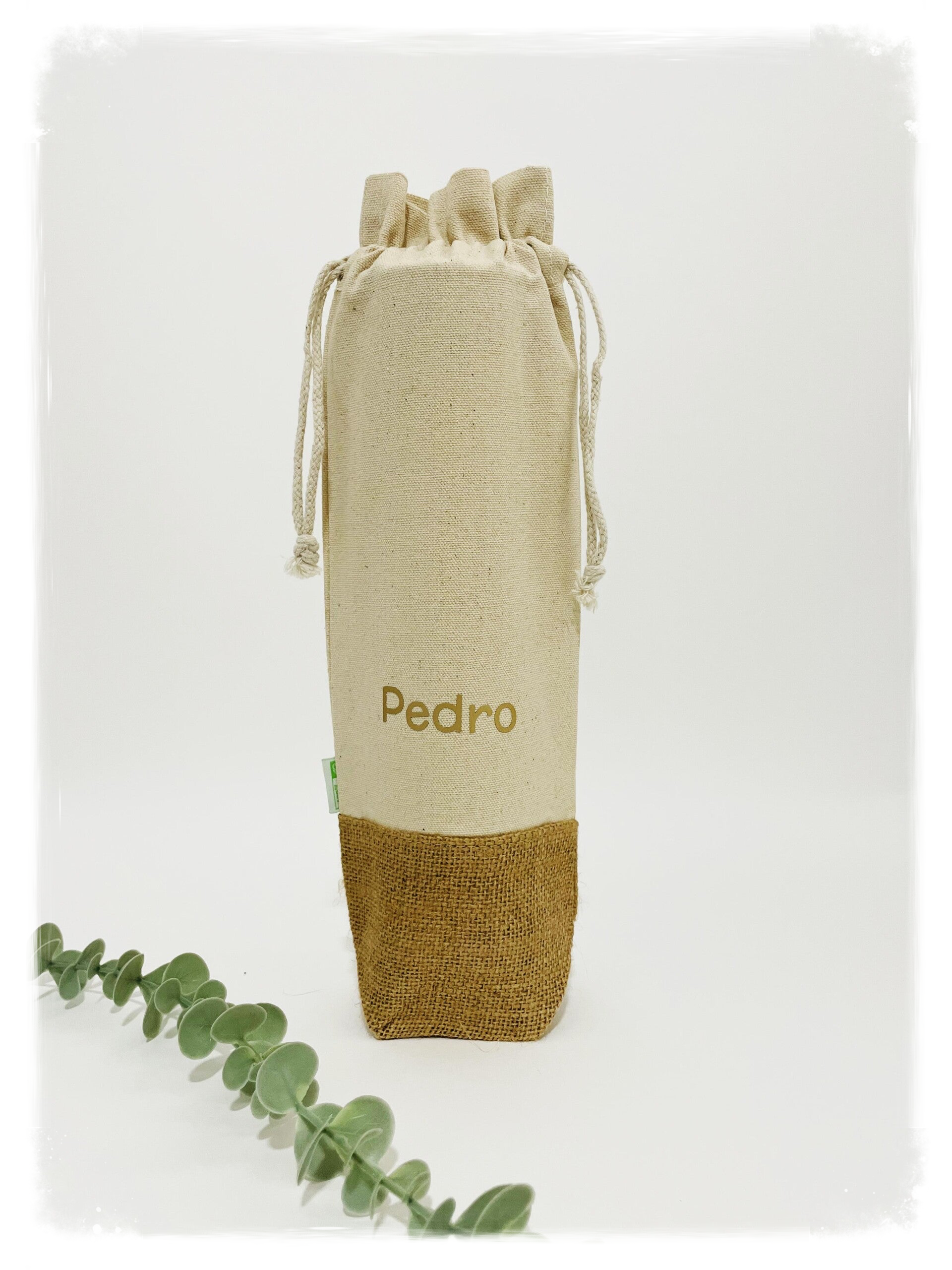 BOLSA ALGODÓN BOTELLAS