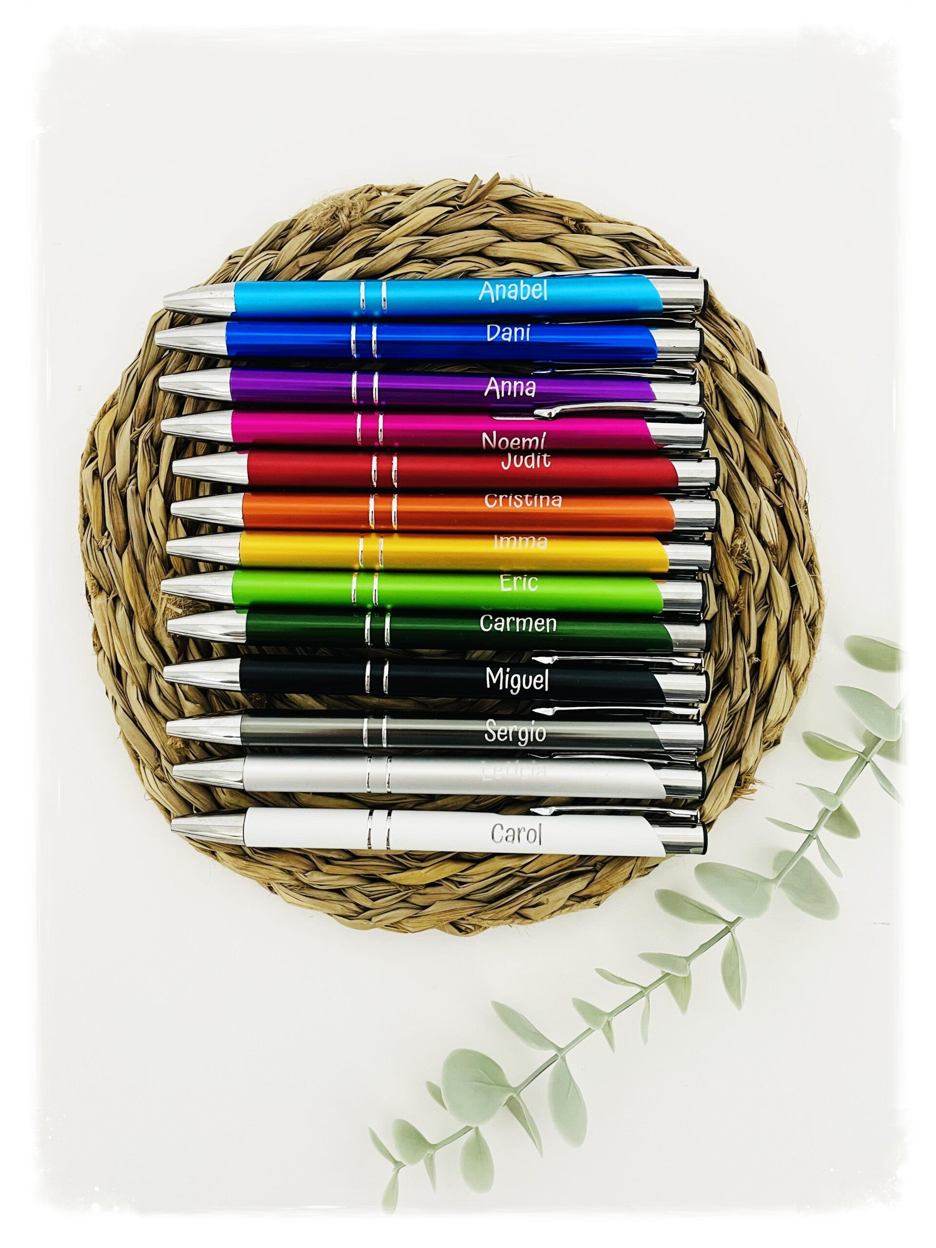 BOLÍGRAFO ALUMINIO LOGOTIPO