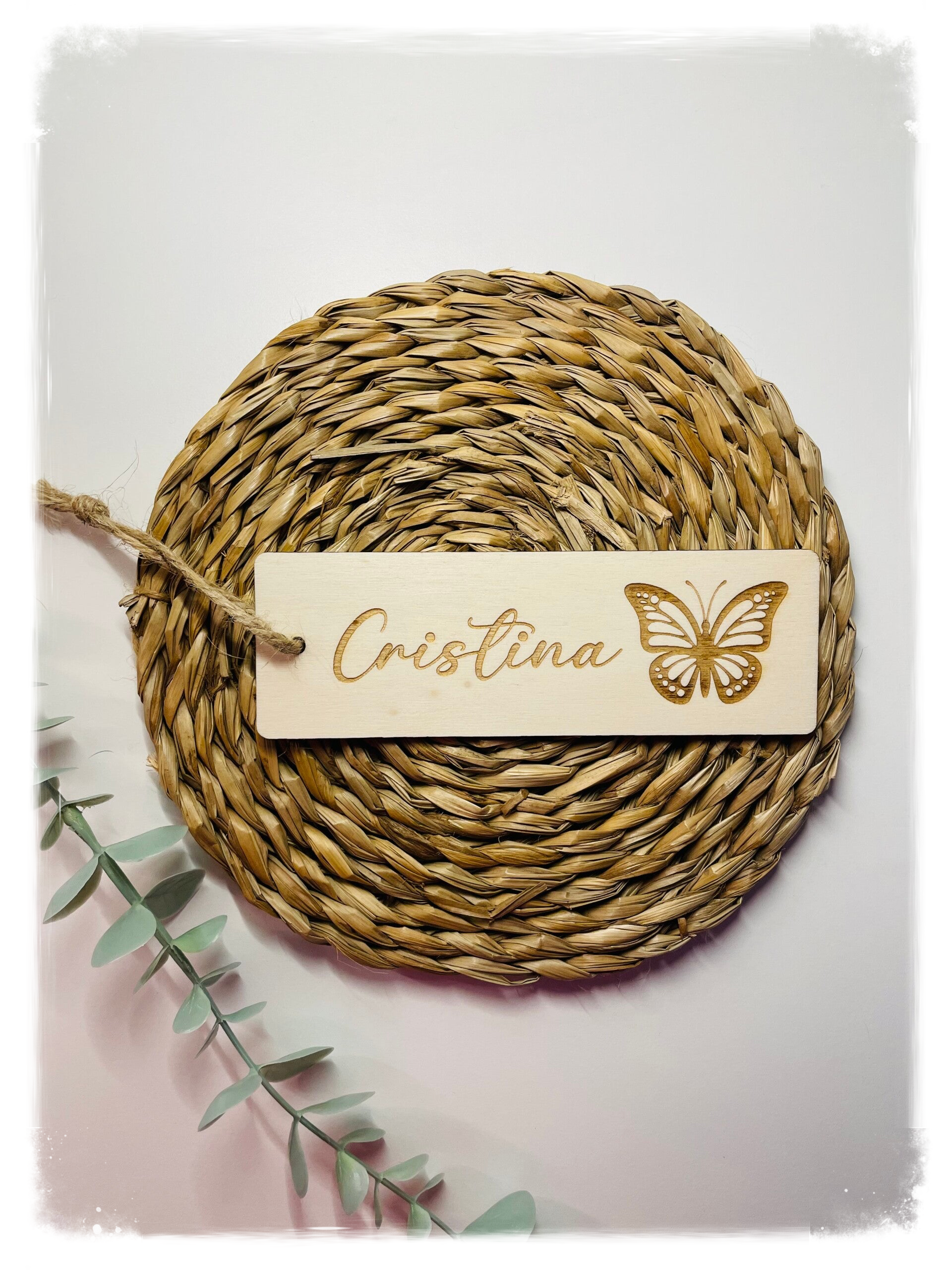 MARCAPÁGINAS PUNTO DE LIBRO MARIPOSA