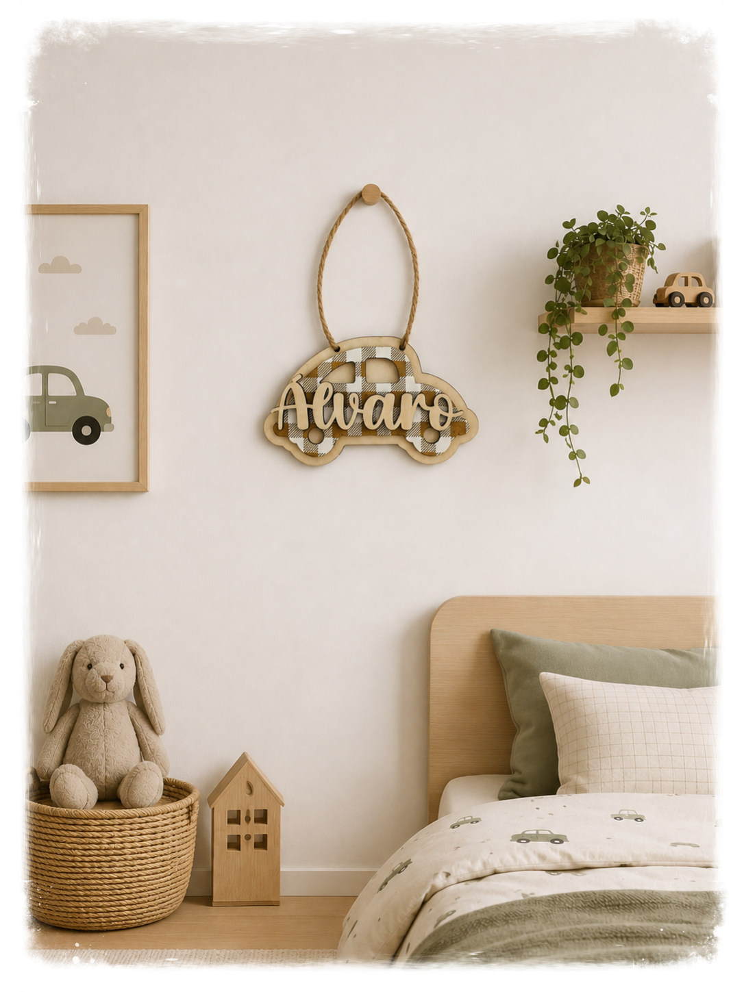 PLACA COCHE VICHY