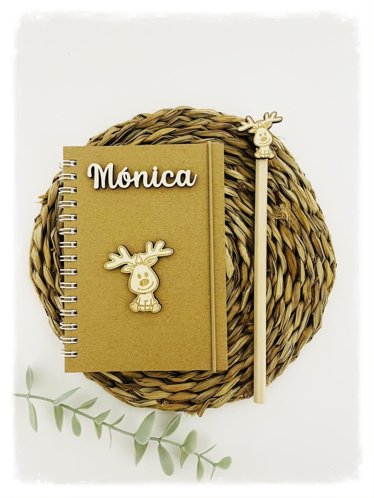 LIBRETA Y LÁPIZ NAVIDAD varios diseños