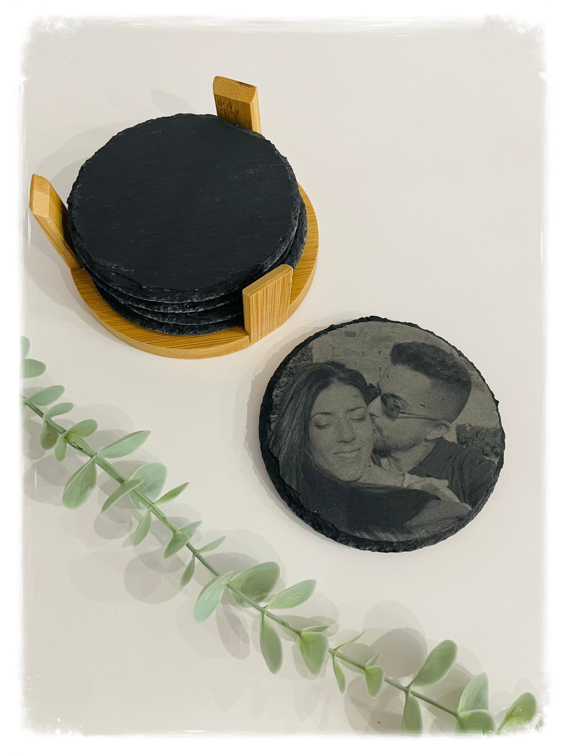 PACK 4 POSAVASOS PIZARRA FOTO