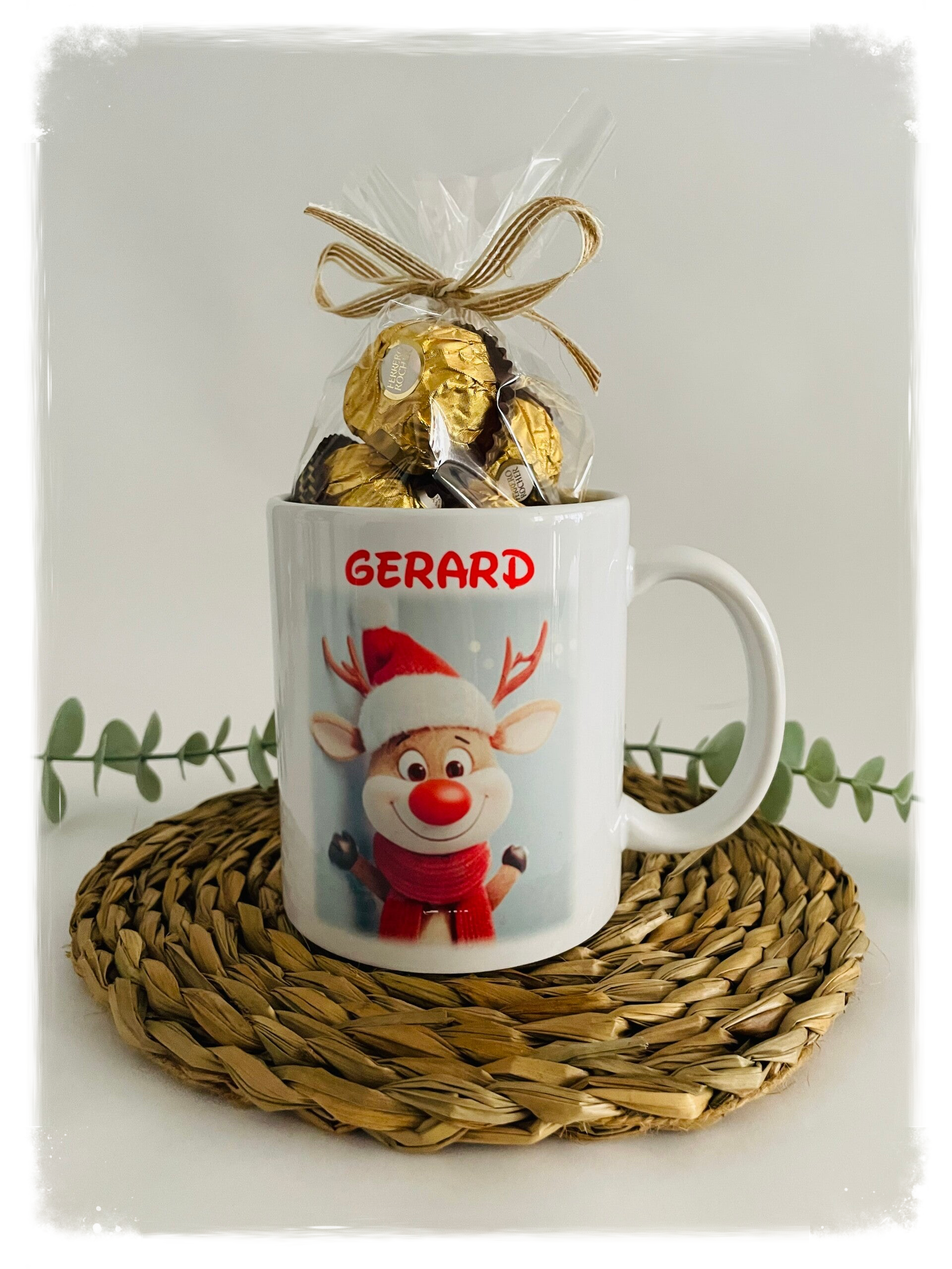 TAZA RENO NAVIDAD rellena