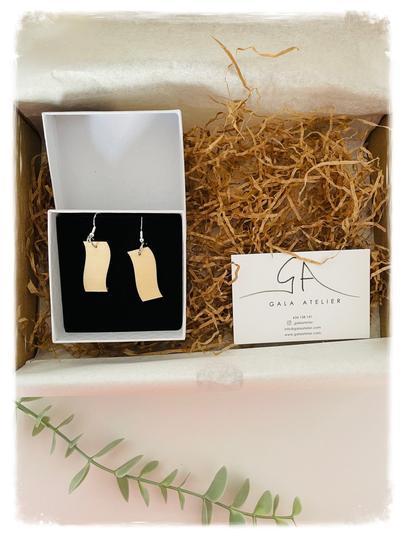 PENDIENTES DE MADERA