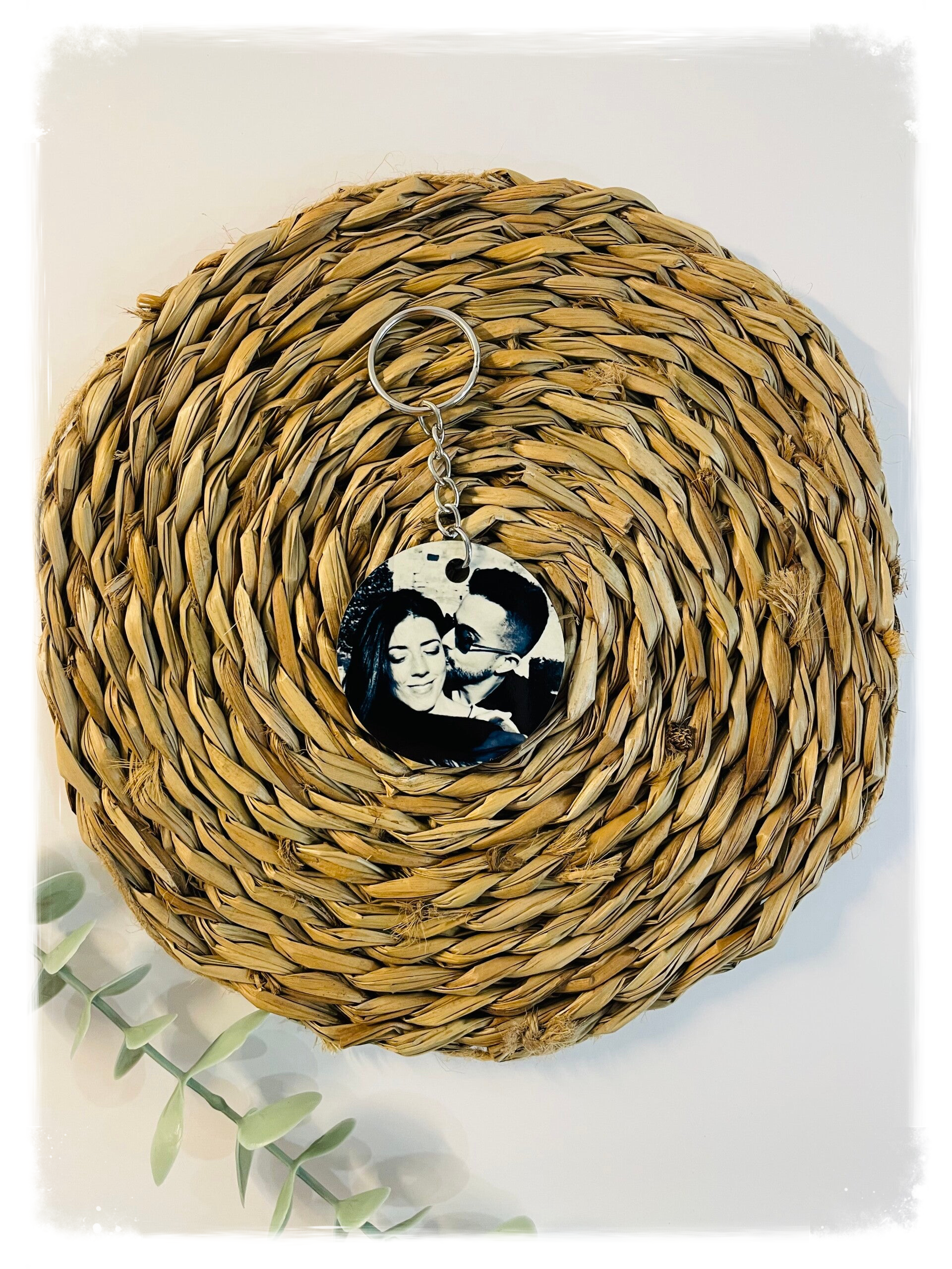 LLAVERO FOTO REDONDO