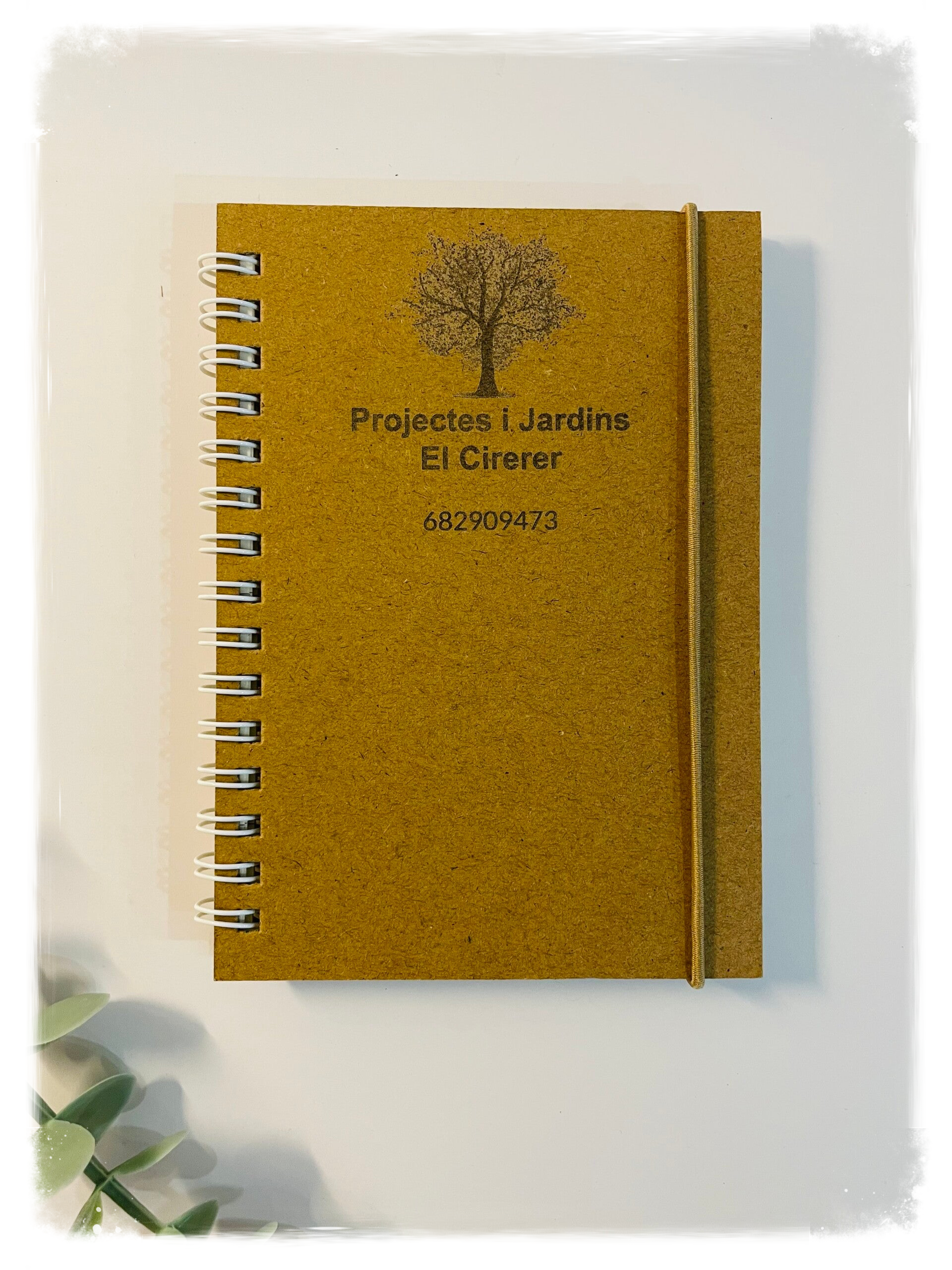 LIBRETA KRAFT LOGOTIPO