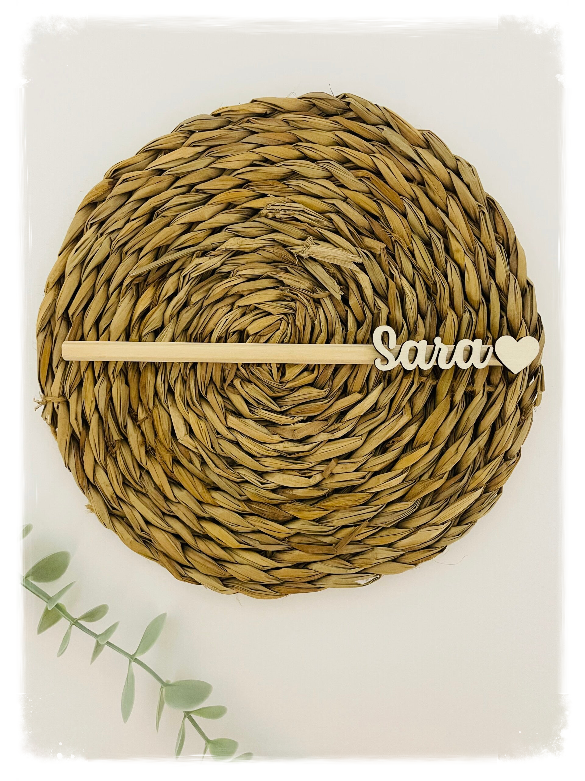 LÁPIZ CON NOMBRE Y CORAZÓN