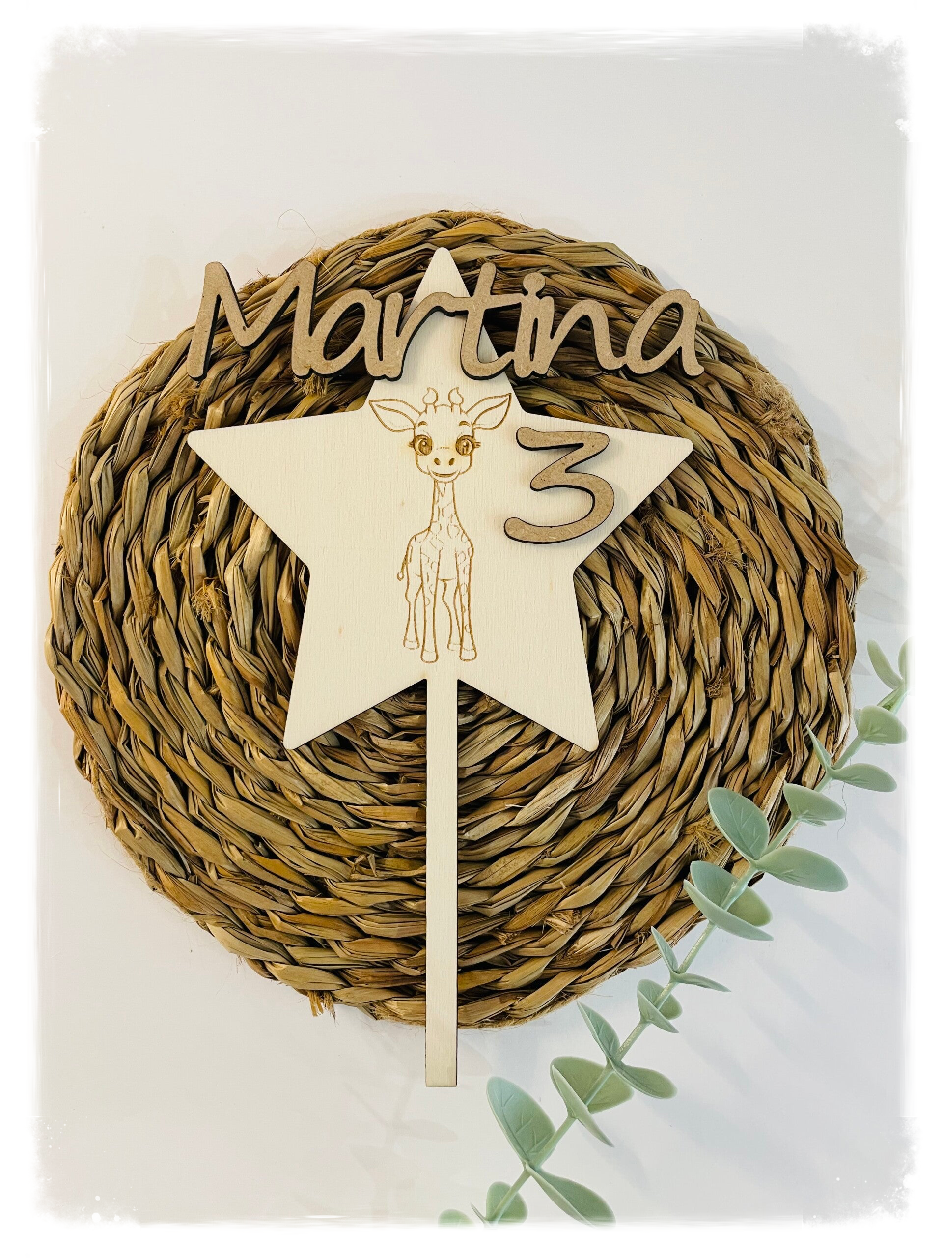 TOPPER ESTRELLA JIRAFA