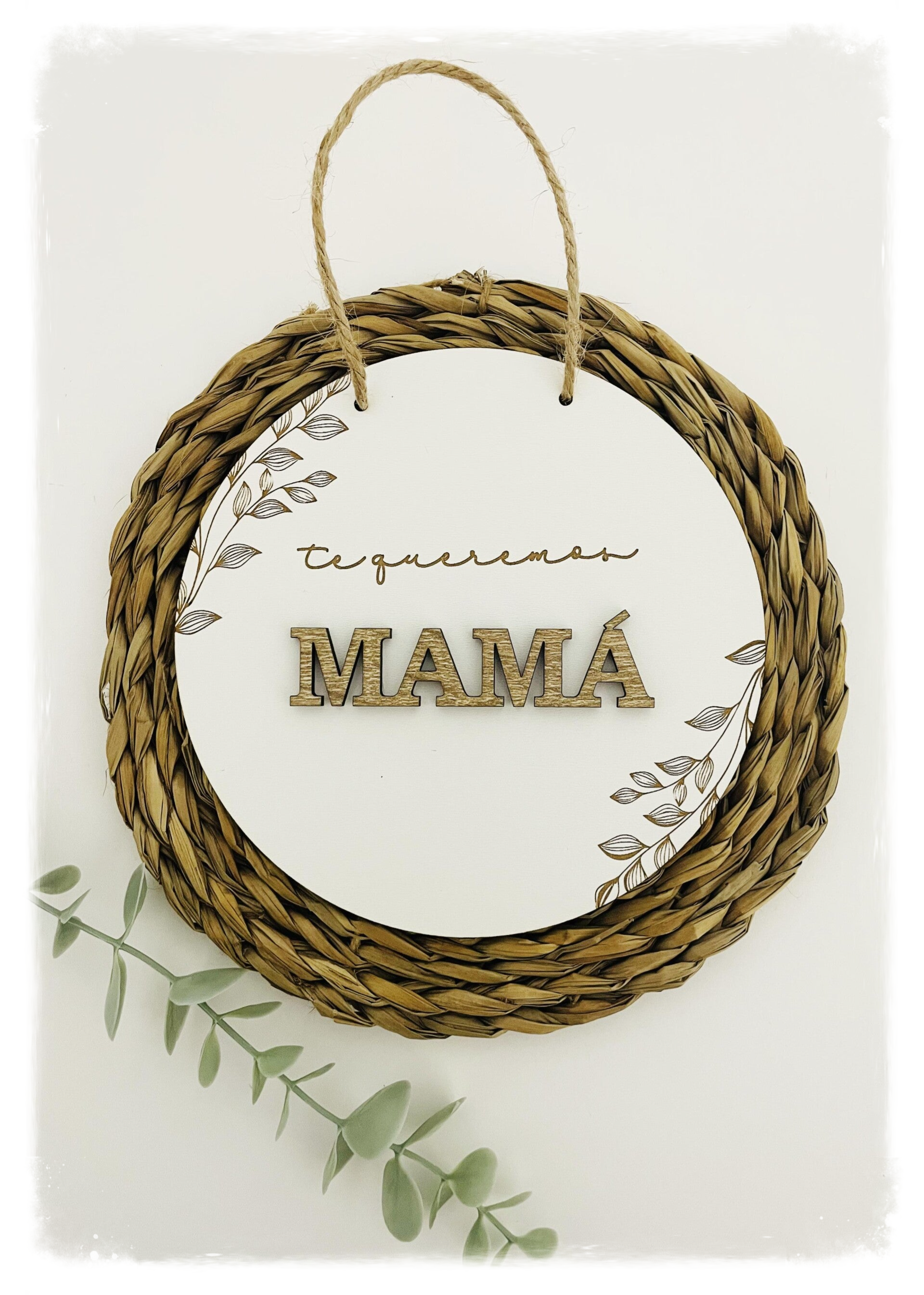 PLACA REDONDA MAMÁ
