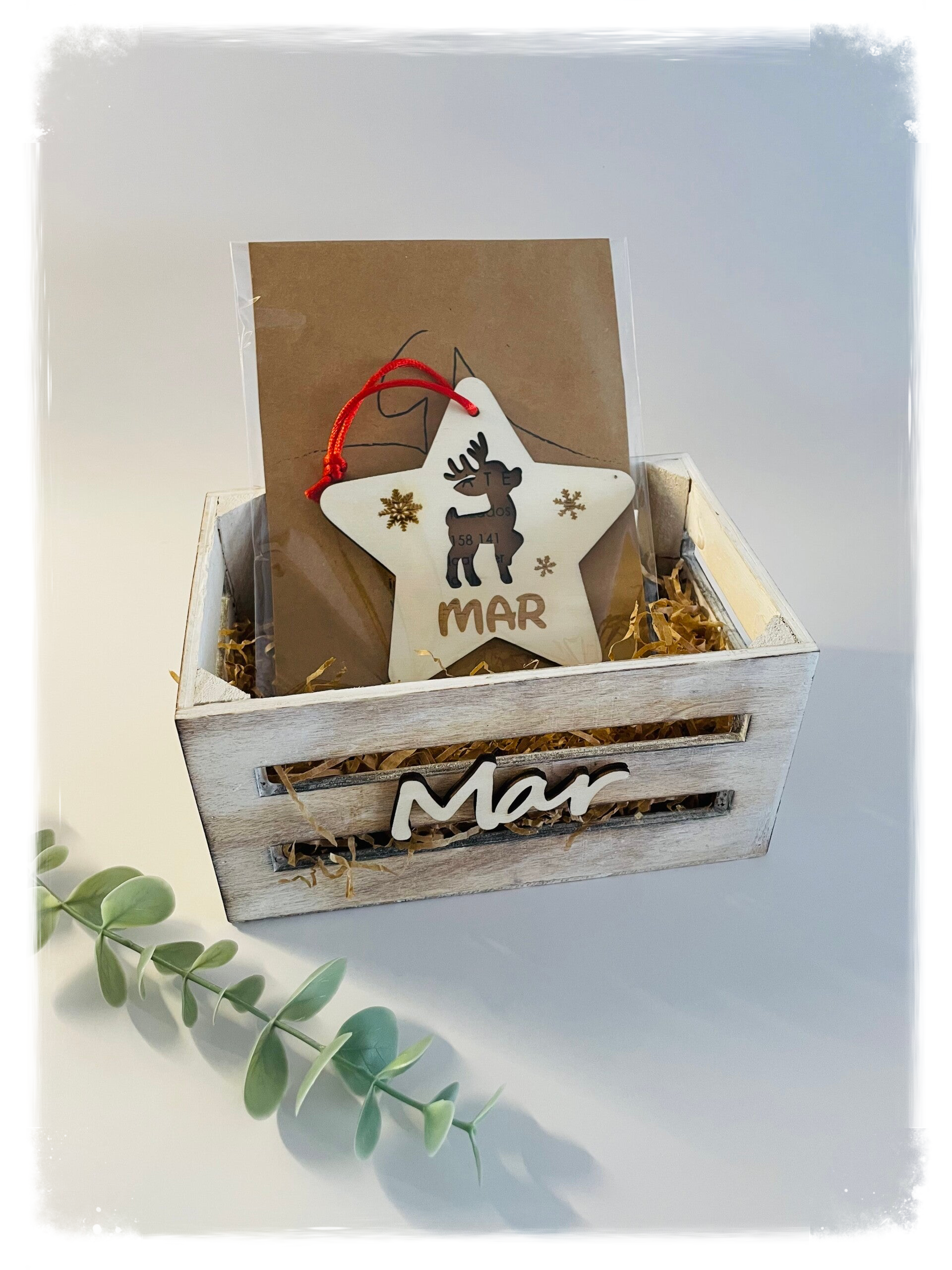 ESTRELLA NAVIDAD CON CAJA