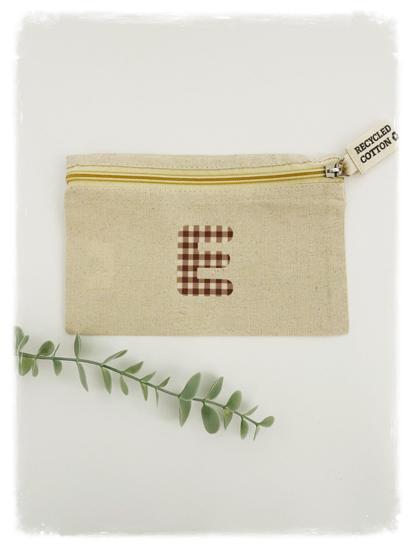 ESTUCHE ALGODÓN VICHY NATURE