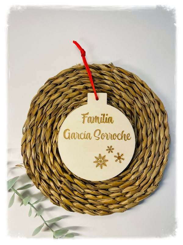 BOLA NAVIDAD FAMILIA