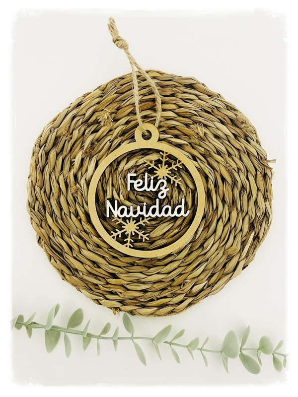 BOLA NAVIDAD RELIEVE
