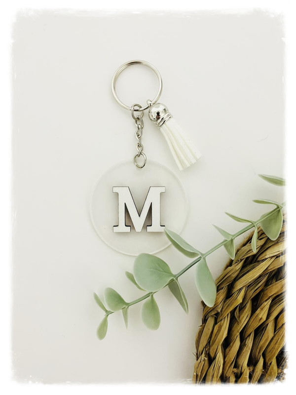 LLAVERO ACRÍLICO MADERA