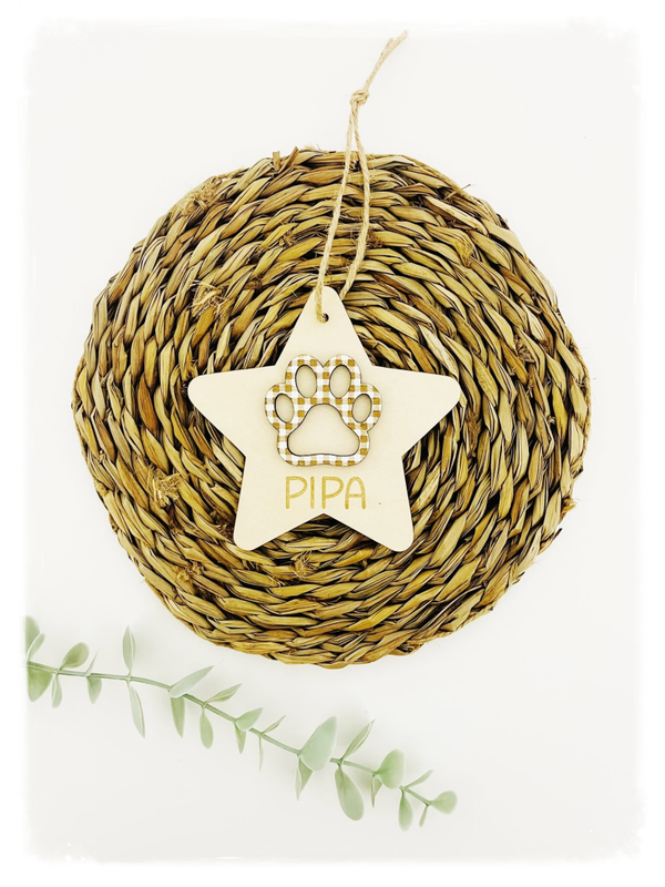 ESTRELLA NAVIDAD HUELLA VICHY