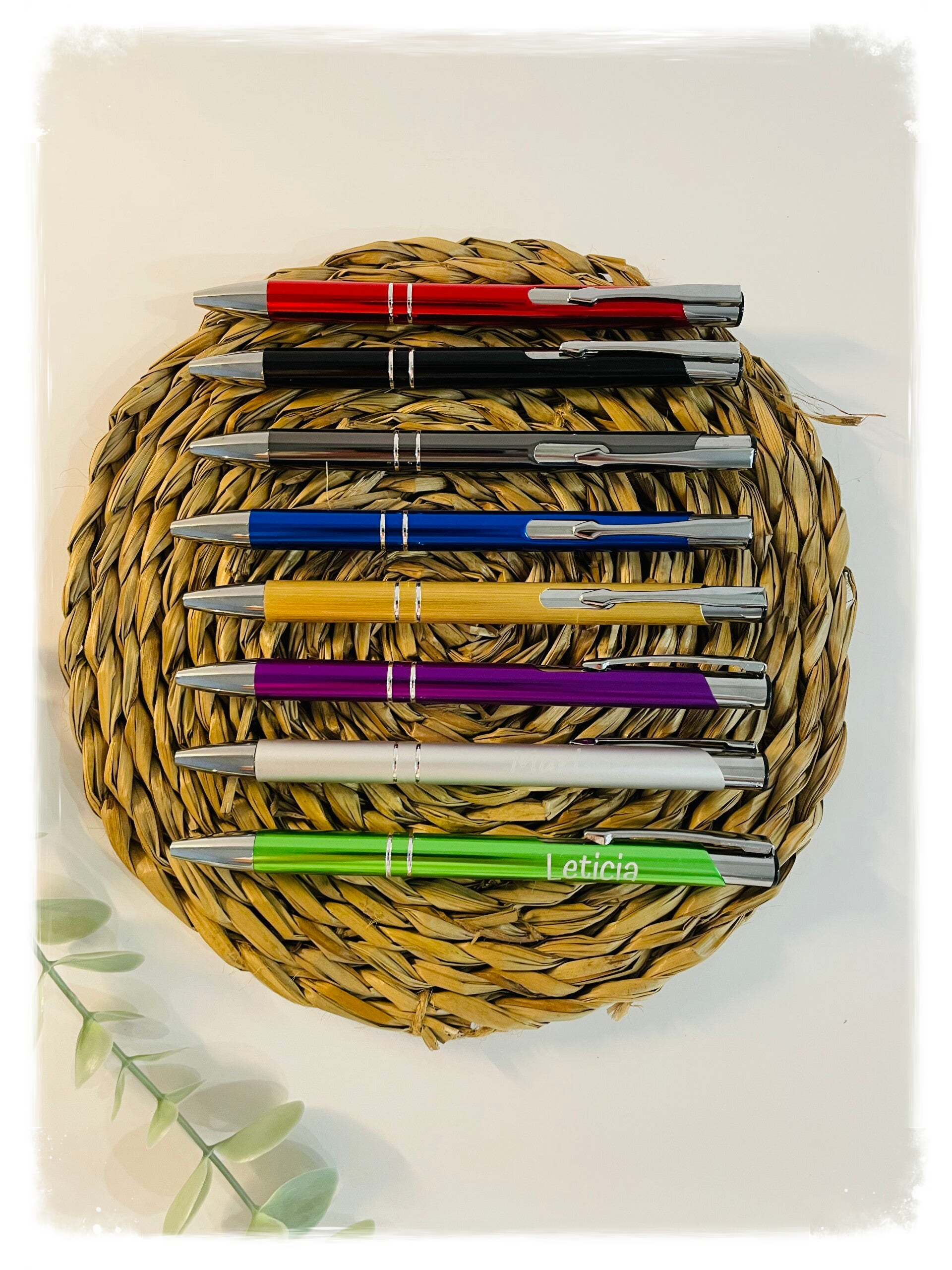 BOLÍGRAFO ALUMINIO LOGOTIPO