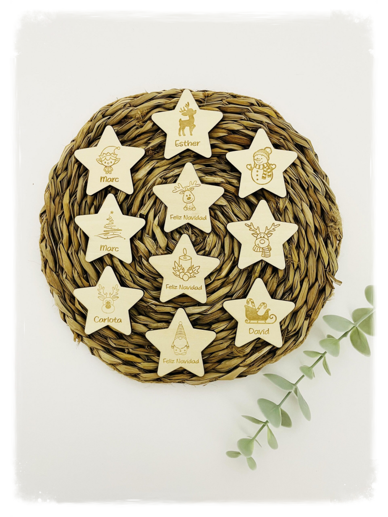 MARCASITIOS NAVIDAD ESTRELLA varios diseños