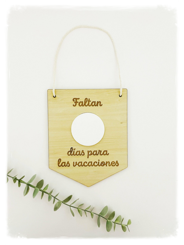 CARTEL CUENTA ATRÁS VACACIONES