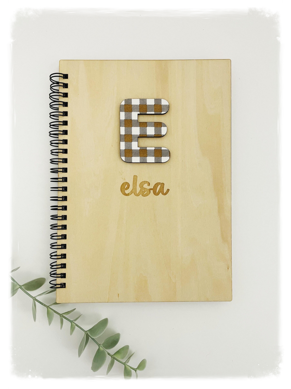 LIBRETA MADERA VICHY NATURE